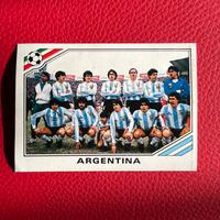 Figurina Panini nazionale Argentina Messico 86