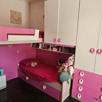 Cameretta bambina/bambine Rosa bianco