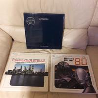 Blocco lotto 3 cofanetti di vinili da 33 "