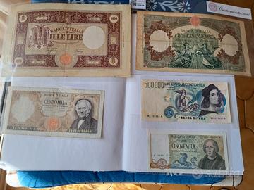 BANCONOTA IN LIRE RARE REPUBBLICA ITALIANA.