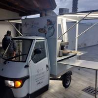Streetfood Piaggio Ape 50 Box Pizza Van