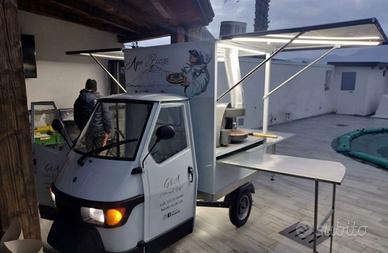 Streetfood Piaggio Ape 50 Box Pizza Van
