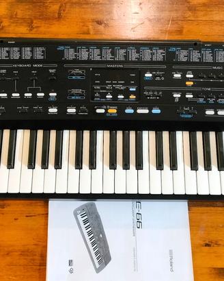 TASTIERA ROLAND E-66 SINTH REVISIONATA PIANO