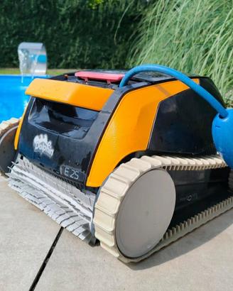 Dolphin E25 robot piscina e carrello di trasporto
