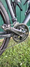 Bici gravel nuova telaio artigianale cambio GRX