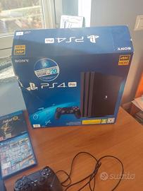 PS4 PRO da 1TB + 11 giochi + 2 joystick