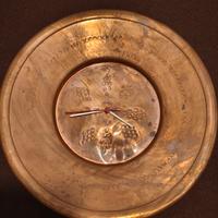 Orologio in rame da parete 