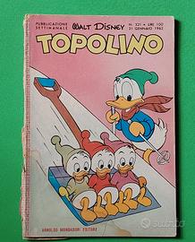 topolino libretto 6 rari numeri anni 60 