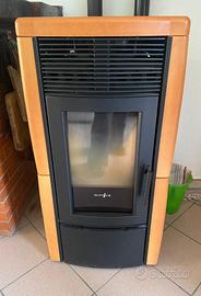 Stufa a pellet Ecotek da 2,5 a 11 Kw/h