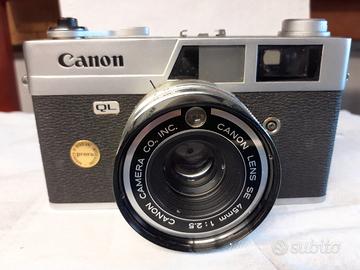 Canon QL macchina fotografica 45mm, analogica
