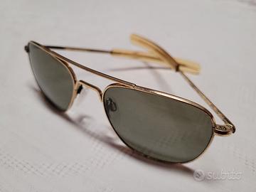 Occhiali da sole Randolfh Engineerig aviator Gold 