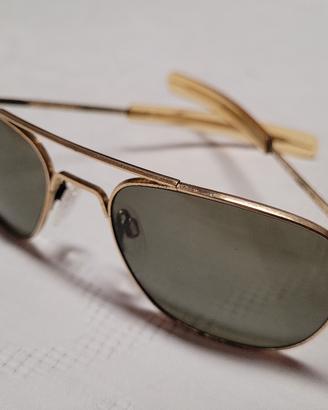 Occhiali da sole Randolfh Engineerig aviator Gold 
