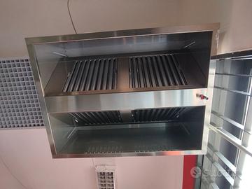Cappa in acciaio professionale 
