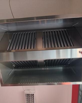 Cappa in acciaio professionale 