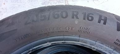 4 pneumatici estivi 205/60 R 16