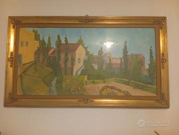 Quadro con cornice di valore