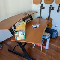 Scrivania desk home recording Quik Lok Z