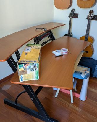 Scrivania desk home recording Quik Lok Z