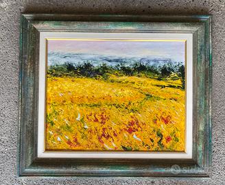 Vito Alghisi - Campo di grano 1997 cornice