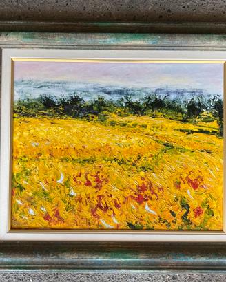 Vito Alghisi - Campo di grano 1997 cornice