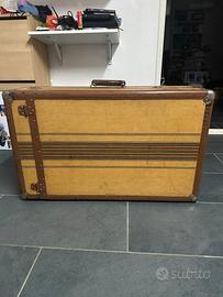 Valigia vintage baule armadio da viaggio