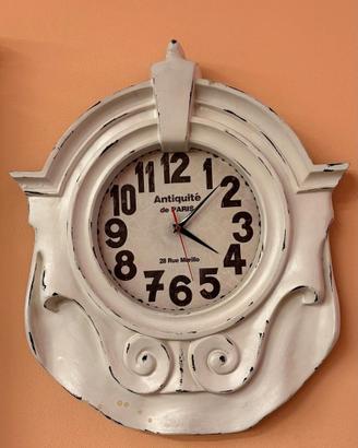 Orologio da parete e specchio vintage 