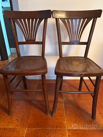 Sedie prima metà del novecento