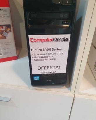 Computer fisso HP Pro 3400 Series