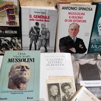 Libri Mussolini x8 e Fascismo x3