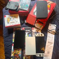 Switch 2 come nuova + fc26 + switch oled con giocw
