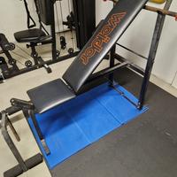Panca Weider regolabile + Bilanciere
