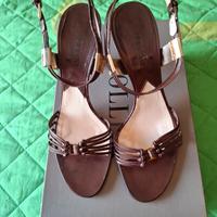 Sandalo in pelle di capretto Pollini vintage