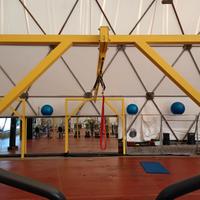 Struttura palestra con sbarra