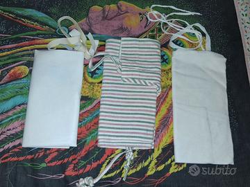 3 Grembiuli interi Cucina Cotone e Impermeabile