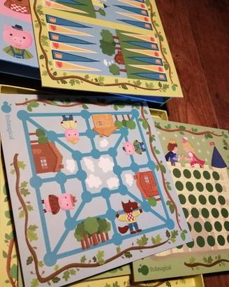 Giochi vari da tavola in cartone