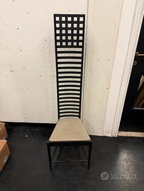 Sedia Hill House, Cassina, Mackintosh