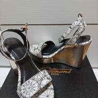 Sandali zeppa Gattinoni