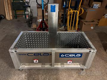 Pedana piattaforma elevatrice traslochi