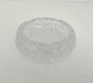 Posacenere vintage cristallo Boemia anni '70