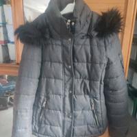 piumino giacca grigio