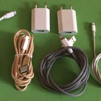 Lotto  cavetti cellulari ed iphone