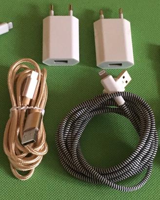 Lotto  cavetti cellulari ed iphone