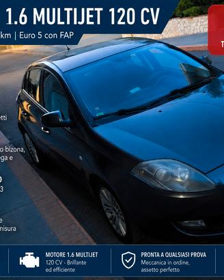 Fiat Bravo 1.6 MJT 120 CV Euro 5