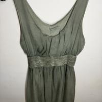 💚Vestito verde salvia stile impero 💚