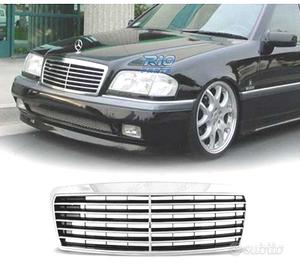 GRIGLIA PER MERCEDES W202 93-00 COLORE CROMATO