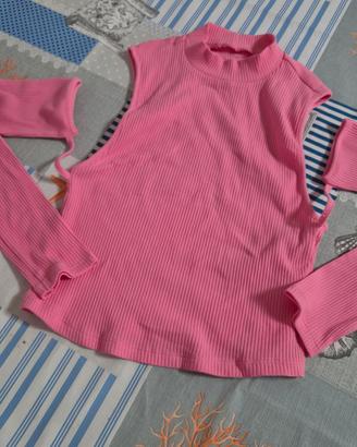 maglia con manicotti