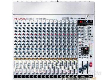 MIXER professionale - PHONIC  24 firewire  MKII 