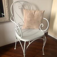 Sedia in ferro battuto maison du monde