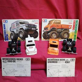 Tamiya 1/32 Mini 4WD Mercedes Classe G & Unimog