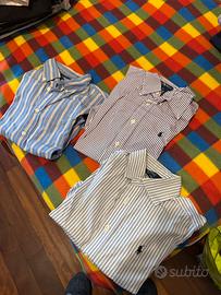 3 camicie original ralph lauren bambino 12/14 anni